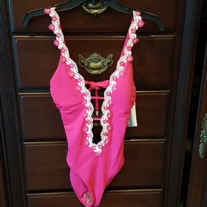 New Hot Pink Swimsuit